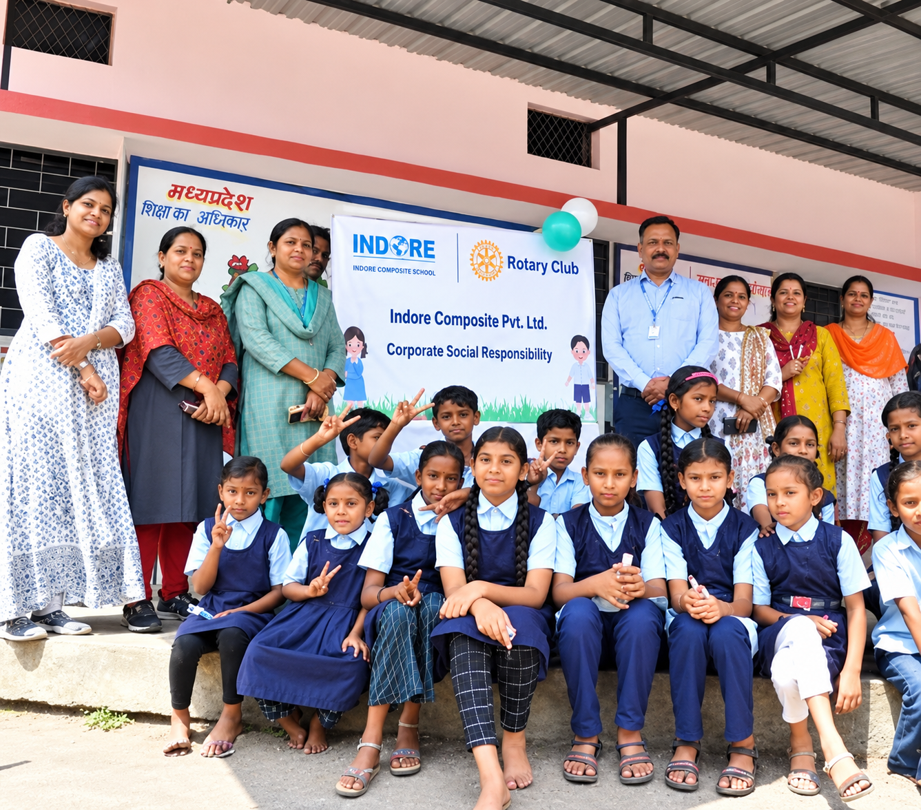 Clean drinking water initiative with school children in Madhya Pradesh